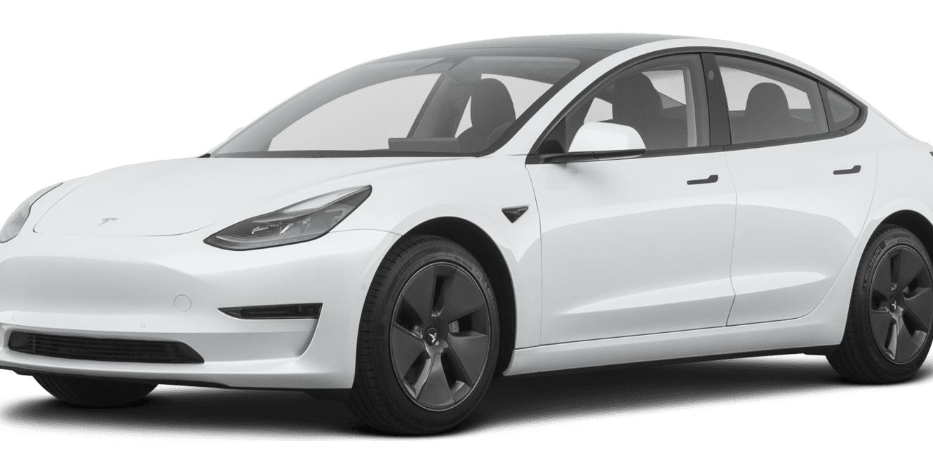 TESLA MODEL 3 2021 5YJ3E1EBXMF001730 image